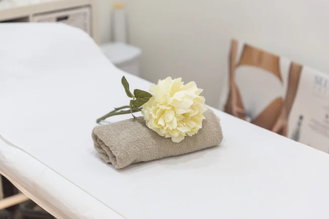 Cabina del Centro de Estética Avanzada Marisa Álvarez en Gijón